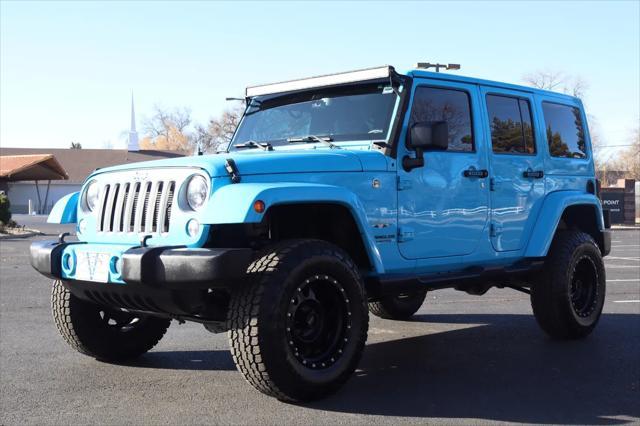 used 2017 Jeep Wrangler Unlimited car, priced at $22,999