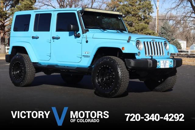 used 2017 Jeep Wrangler Unlimited car, priced at $22,999