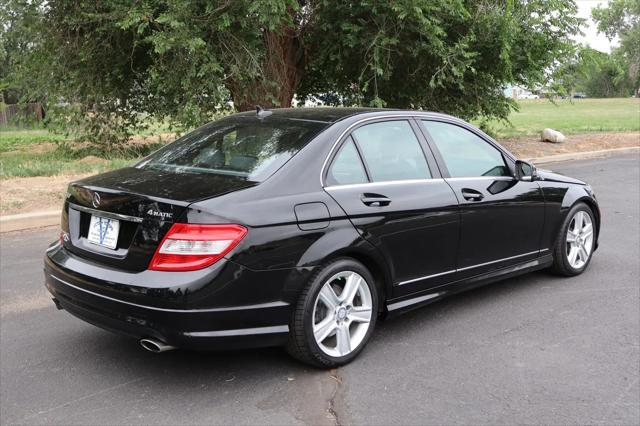 used 2010 Mercedes-Benz C-Class car, priced at $8,999