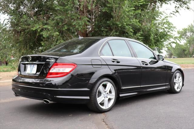used 2010 Mercedes-Benz C-Class car, priced at $8,999