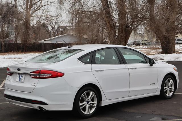 used 2018 Ford Fusion Hybrid car, priced at $9,999