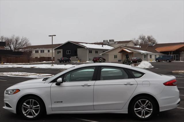 used 2018 Ford Fusion Hybrid car, priced at $9,999