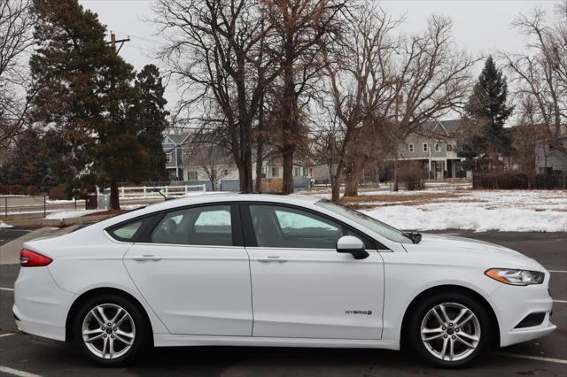 used 2018 Ford Fusion Hybrid car, priced at $9,999