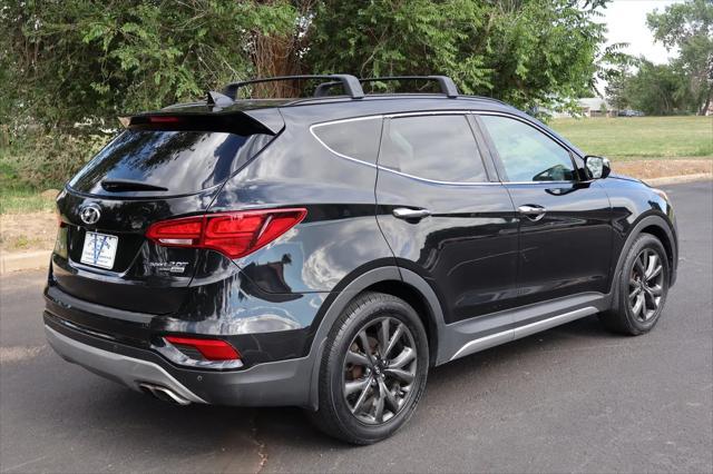 used 2018 Hyundai Santa Fe Sport car, priced at $13,999