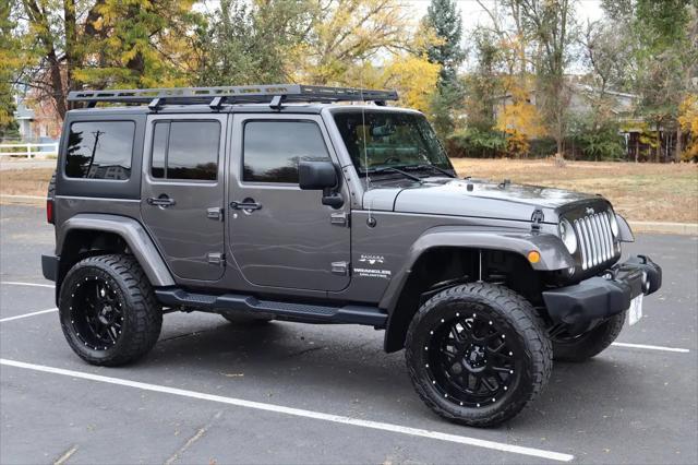 used 2017 Jeep Wrangler Unlimited car, priced at $21,999