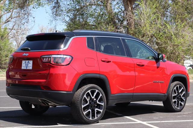 used 2018 Jeep Compass car, priced at $14,999