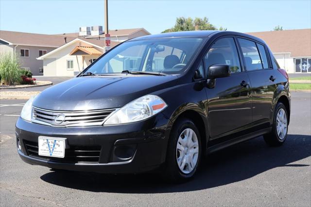 used 2010 Nissan Versa car, priced at $4,999