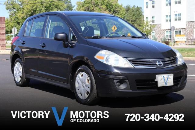 used 2010 Nissan Versa car, priced at $4,999