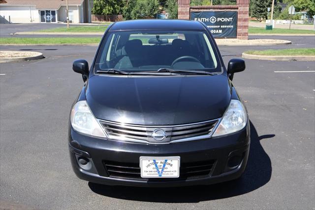 used 2010 Nissan Versa car, priced at $4,999