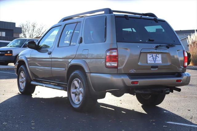 used 2003 Nissan Pathfinder car, priced at $9,999