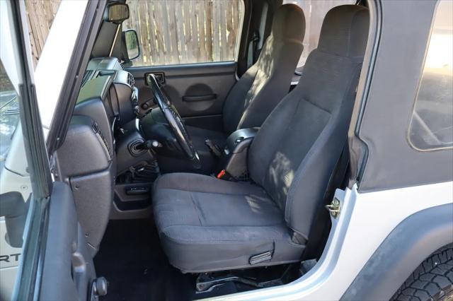 used 2004 Jeep Wrangler car, priced at $8,999