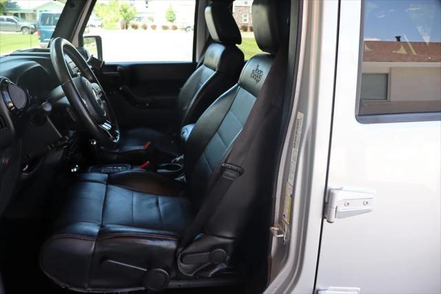 used 2012 Jeep Wrangler Unlimited car, priced at $15,999