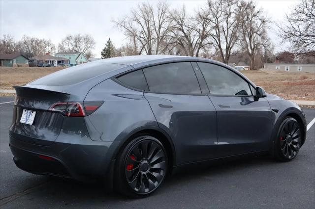 used 2023 Tesla Model Y car, priced at $34,999