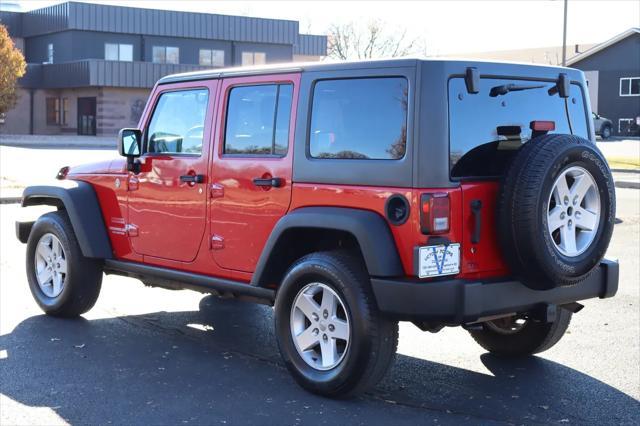 used 2012 Jeep Wrangler Unlimited car, priced at $13,999