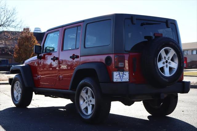 used 2012 Jeep Wrangler Unlimited car, priced at $13,999