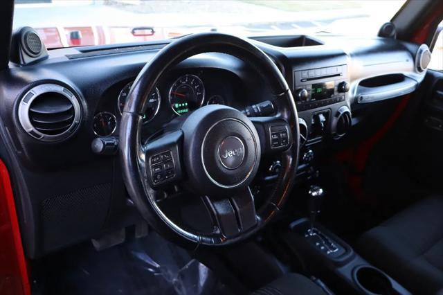 used 2012 Jeep Wrangler Unlimited car, priced at $12,999