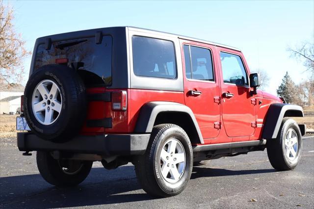 used 2012 Jeep Wrangler Unlimited car, priced at $13,999