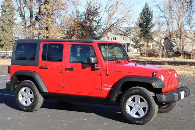 used 2012 Jeep Wrangler Unlimited car, priced at $12,999