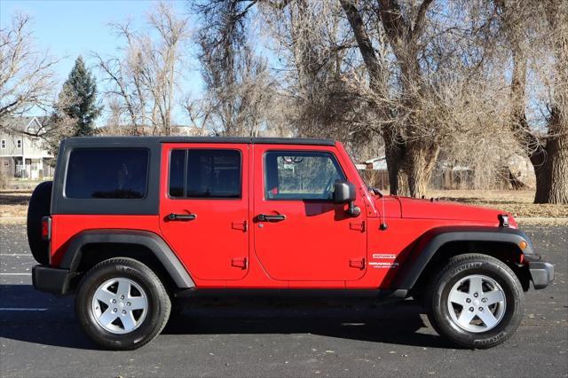 used 2012 Jeep Wrangler Unlimited car, priced at $12,999