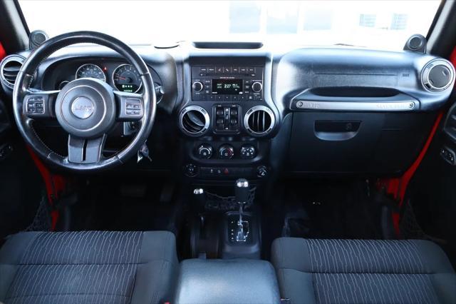 used 2012 Jeep Wrangler Unlimited car, priced at $13,999