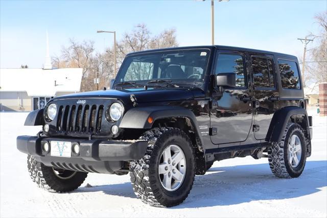 used 2014 Jeep Wrangler Unlimited car, priced at $15,999