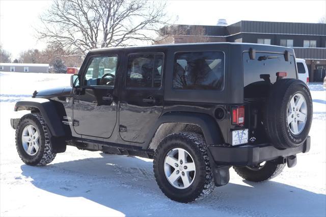 used 2014 Jeep Wrangler Unlimited car, priced at $15,999