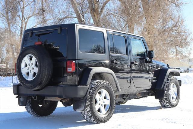 used 2014 Jeep Wrangler Unlimited car, priced at $15,999