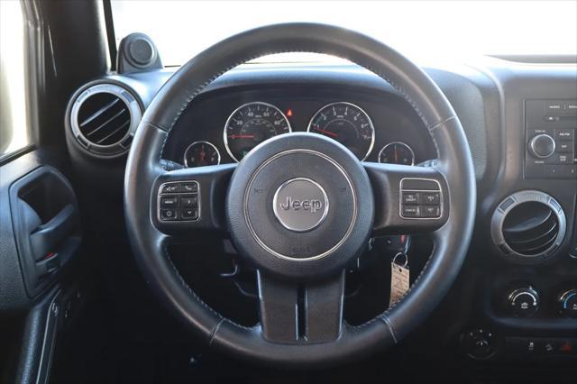 used 2014 Jeep Wrangler Unlimited car, priced at $15,999