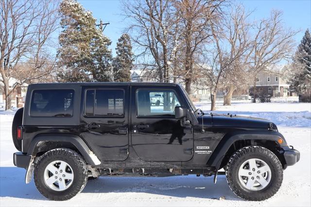 used 2014 Jeep Wrangler Unlimited car, priced at $15,999