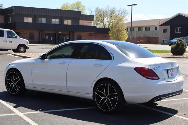 used 2017 Mercedes-Benz C-Class car, priced at $19,999