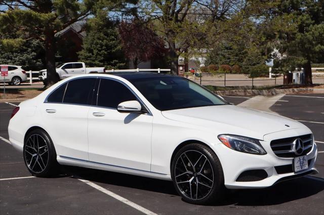 used 2017 Mercedes-Benz C-Class car, priced at $19,999