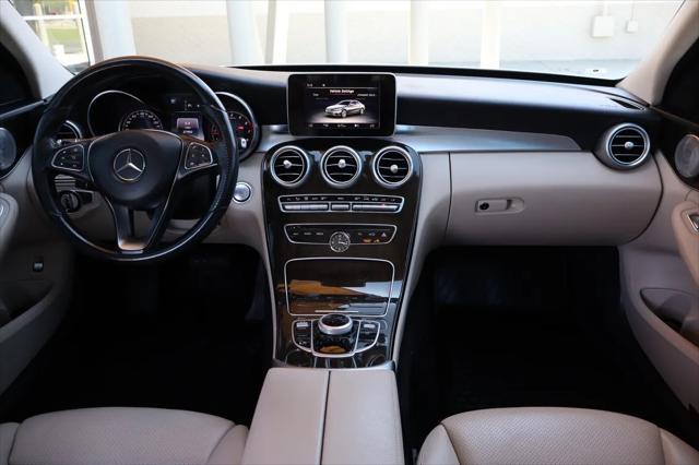 used 2017 Mercedes-Benz C-Class car, priced at $19,999