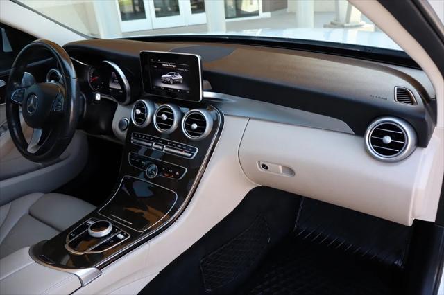 used 2017 Mercedes-Benz C-Class car, priced at $19,999