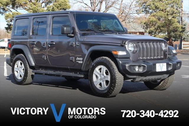 used 2019 Jeep Wrangler Unlimited car, priced at $26,999