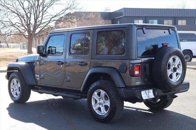 used 2019 Jeep Wrangler Unlimited car, priced at $26,999