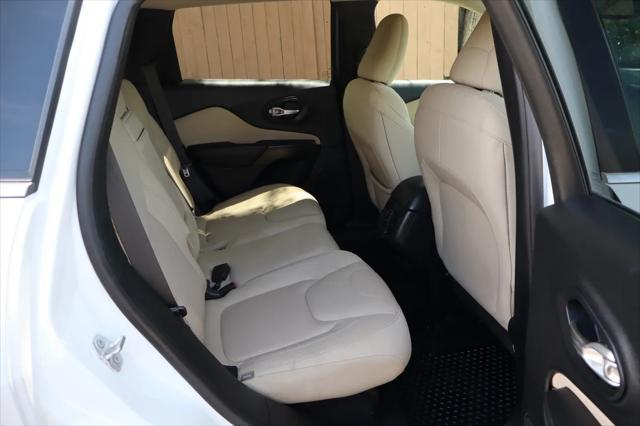used 2017 Jeep Cherokee car, priced at $14,999