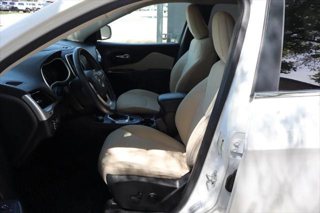 used 2017 Jeep Cherokee car, priced at $14,999