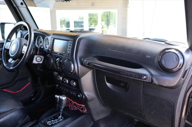 used 2017 Jeep Wrangler Unlimited car, priced at $21,999
