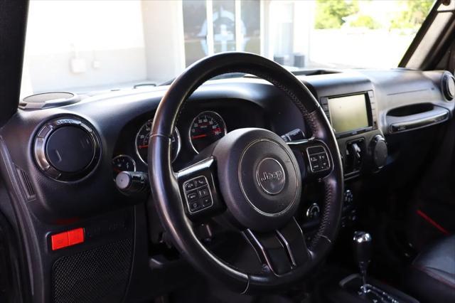 used 2017 Jeep Wrangler Unlimited car, priced at $21,999