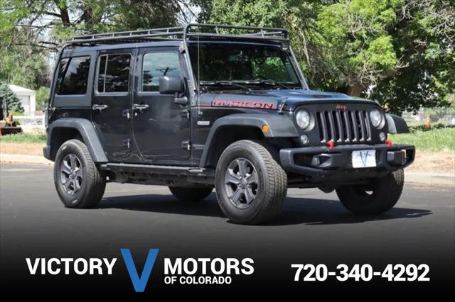 used 2017 Jeep Wrangler Unlimited car, priced at $21,999