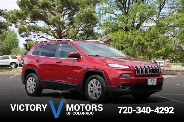 used 2015 Jeep Cherokee car, priced at $11,999