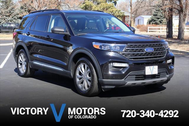 used 2022 Ford Explorer car, priced at $27,999