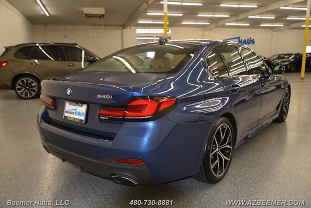 used 2021 BMW 540 car, priced at $39,998