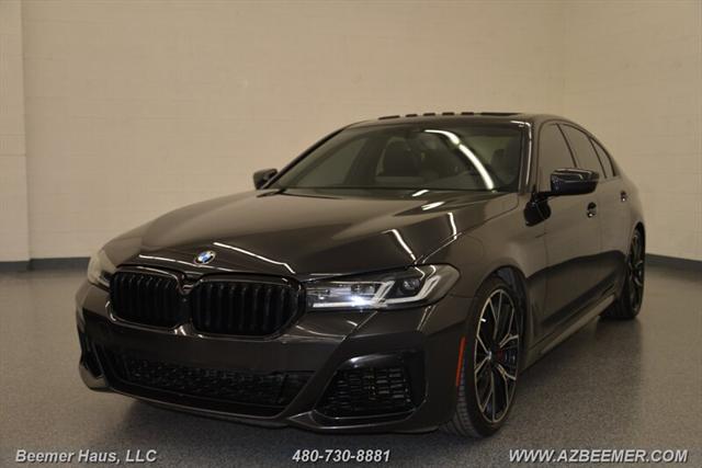 used 2021 BMW M550 car, priced at $42,998