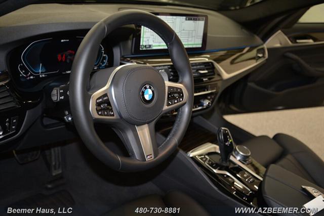 used 2021 BMW 530e car, priced at $37,998