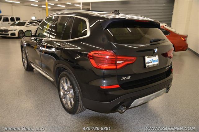 used 2021 BMW X3 car, priced at $27,998