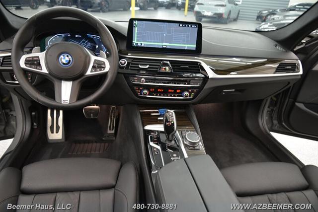 used 2022 BMW 530e car, priced at $36,998