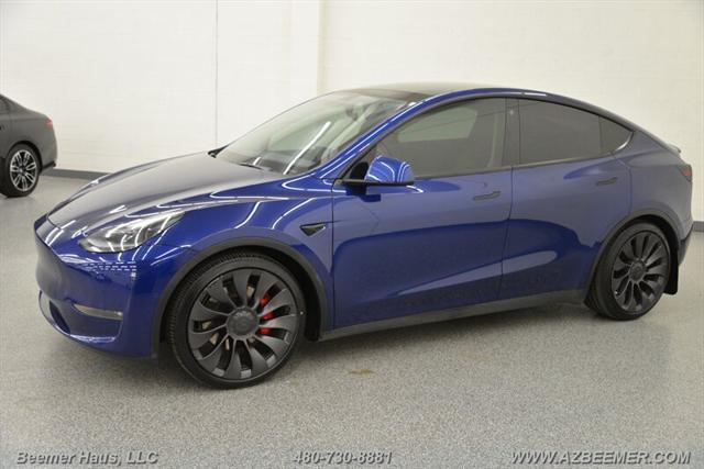 used 2021 Tesla Model Y car, priced at $25,998