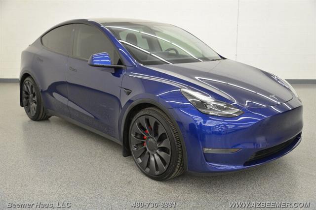 used 2021 Tesla Model Y car, priced at $25,998