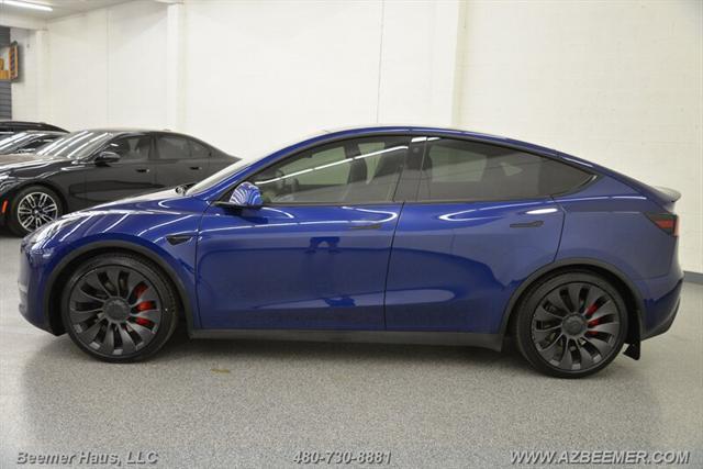 used 2021 Tesla Model Y car, priced at $25,998